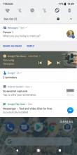 Notification actions - Google Pixel 2 Xl review