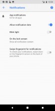 Notification options - Google Pixel 2 Xl review
