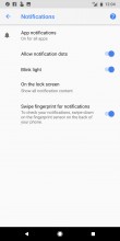 Notification options - Google Pixel 2 Xl review