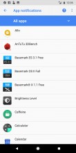 Notifications per-app - Google Pixel 2 Xl review