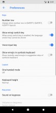 GBoard Preferences - Google Pixel 2 Xl review