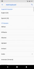 Setting up multilingual keyboard - Google Pixel 2 Xl review