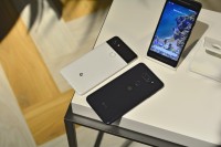 Pixel 2 XL next to: LG V30 - Google Pixel 2 hands-on review