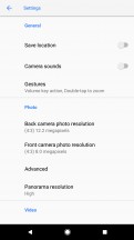 Settings - Google Pixel 2 review
