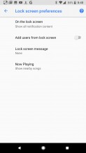 Setting up a fingerprint - Google Pixel 2 review