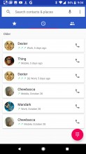 Dialer: call log - Google Pixel 2 review