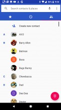 Dialer: contacts - Google Pixel 2 review