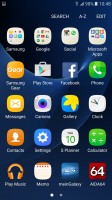 Galaxy S7: App drawer - Galaxy A5 2016 vs. Galaxy S7