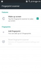 Setting up the fingerprint reader - HTC 10 evo review