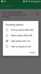 Switching audio codecs - HTC 10 evo review