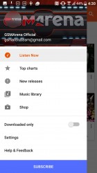 No custom music app either, just Google Play Music - HTC 10 evo review