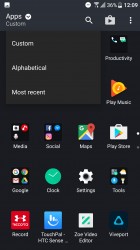 The app drawer is familiar and functional - HTC U Ultra review