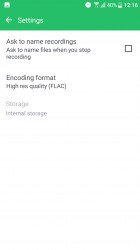 Lossless FLAC recording - HTC U Ultra review