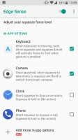 More settings - HTC U11 Life review