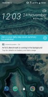 Lockscreen - HTC U11 Plus review