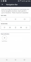 Navigation deck settings - HTC U11 Plus review