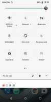Quick settings - HTC U11 Plus review