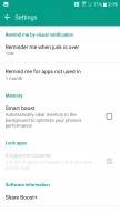Boost+ settings - HTC U11 review
