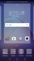 Home screen menu - Huawei Honor 6x review