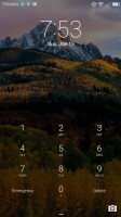 Secured lock screen - Huawei Honor 6x review