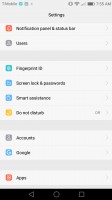 Settings 2 - Huawei Honor 6x review