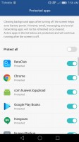 Protected apps - Huawei Honor 6x review