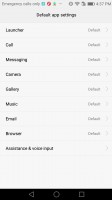 Default apps - Huawei Honor 6x review