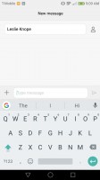 Google Keyboard standard view - Huawei Honor 6x review