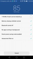 Tap to optimize all - Huawei Honor 6x review