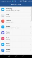 Notification center - Huawei Honor 6x review