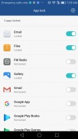App Lock - Huawei Honor 6x review