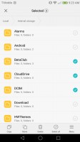 Select multiple files - Huawei Honor 6x review