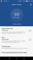 Battery management options - Huawei Honor 6x review