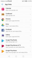 App links - Honor 8 Pro review
