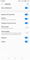 Calendar notifications - Huawei Mate 10 Lite review