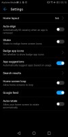 Layout settings - Huawei Mate 10 Pro review