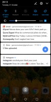 Notification shade - Huawei Mate 10 Pro review