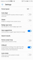 Layout settings - Huawei Mate 10 review