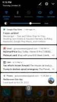 Notification shade - Huawei Mate 10 review