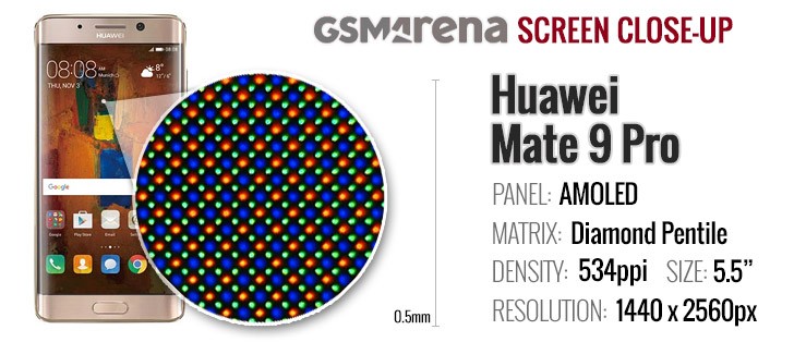 huawei mate 9 pro dimensions