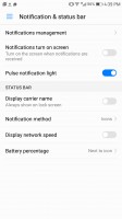 Notification permissions - Huawei Mate 9 Pro review