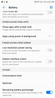 Power manager - Huawei Mate 9 Pro review
