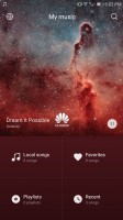 The music player - Huawei Mate 9 Pro review