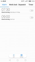 Clock - Huawei P10 Lite review