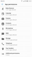 App permissions - Huawei P10 Plus review