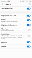 Notification permissions - Huawei P10 review