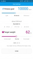 Health app - Huawei P10 review