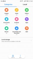 Very good file manager - Huawei P10 review