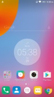 Clean launcher home page - Lenovo K6 Note review
