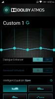 Detailed equalizer courtesy of Dolby - Lenovo K6 Note review